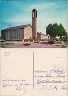 Postkaart Amstelveen Carmelkerk Strassen Partie Kirche, Autos 1972 - Altri & Non Classificati