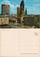 Charlottenburg-Berlin Kaiser-Wilhelm-Gedächtniskirche & Europa-Center 1970 - Charlottenburg