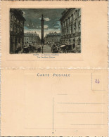 CPA Paris La Colonne Vendôme - Künstlerkarte 1928 - Altri & Non Classificati
