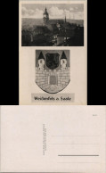 Ansichtskarte Weißenfels 2 Bild Titale Und Wappen, Heraldik 1956 - Sonstige & Ohne Zuordnung