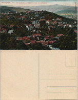 Ansichtskarte Wernigerode Der Lindenberg Und Blick Nach Dem Brocken 1912 - Sonstige & Ohne Zuordnung