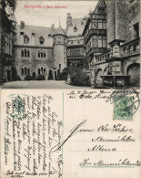 Ansichtskarte Wernigerode Schloss Im Harz, Schlosshof, Feudalmuseum 1910 - Sonstige & Ohne Zuordnung