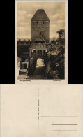 Ansichtskarte Tangermünde Rossfurt - Straße, Stadtmauer 1927 - Other & Unclassified