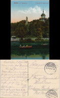 Halle (Saale) Saalepartie Und Aufgang Zur Bergschenke Gel. 1918 1909 - Other & Unclassified