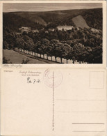Ansichtskarte Schwarzburg Blick Vom Bahnhof Auf Die Stadt 1926 - Altri & Non Classificati
