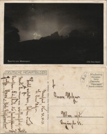 Ansichtskarte Berchtesgaden Watzmann - Gewitter, Nacht 1928 - Berchtesgaden