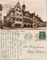 Ansichtskarte Freiburg Im Breisgau Straßenpartien - Rathaus 1928 - Freiburg I. Br.