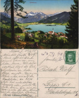 Ansichtskarte Schliersee Panorama-Ansicht Color Gesamtansicht 1928 - Schliersee
