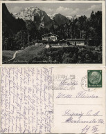 Ansichtskarte Bad Reichenhall Alpengaststätte Schroffen 1935 - Bad Reichenhall