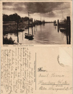 Ansichtskarte Wedel Hafen Bei Gewitter Schulau 1927 - Other & Unclassified