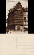 Straßburg Strasbourg Fotokarte - Restaurant Maison Kammerzell - Belebt 1926 - Strasbourg