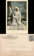 Ansichtskarte  Künstlerkarte Winter Kind Junge Als Schneeberg 1904 - Other & Unclassified