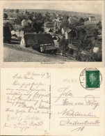 Ansichtskarte Krumhermersdorf-Zschopau Panorama Totalansicht 1928 - Zschopau