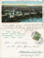 Chemnitz Panorama-Ansicht Stadt Blick Vom Schlossgarten 1904/2008 - Chemnitz