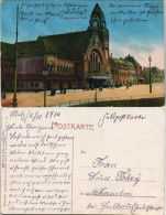 CPA Metz Bahnhof La Gare Bahnhofs-Vorplatz 1914 - Altri & Non Classificati