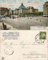 Ansichtskarte München Straßenpartie Justizpalast 1906 - Muenchen