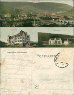 Lohr Am Main Mehrbild-AK Mit Gymnasium, Sanatorium & Orts-Panorama 1906 - Lohr