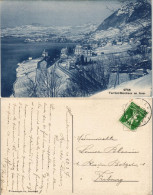 Ansichtskarte Montreux (Muchtern) Territet En Hiver (im Winter) 1917 - Sonstige & Ohne Zuordnung