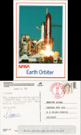 Ansichtskarte  Earth Orbiter SPACE SHUTTLE Raumfahrt USA 1996 - Ruimtevaart