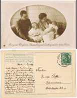 Adel Herzogin Von Braunschweig Mit Mann Und Kindern 1915  Gel. Stempel Potsdam - Unclassified