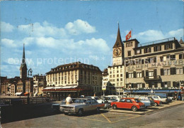 11718998 Zuerich Fraumuenster Wuehre Weinplatz Und St Peter Zuerich - Autres & Non Classés