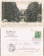 Ansichtskarte Friedrichroda Schloss Reinhardsbrunn - Durchblick 1906 - Friedrichroda