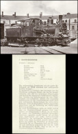 Eisenbahn (Railway) Dampflokomotive Historische Lok DDR Motivkarte 1970 - Eisenbahnen