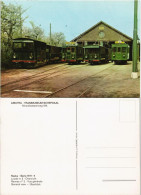 Ansichtskarte  AMUTRA- TRAMMUSEUM SCHEPDAAL Tram Straßenbahn Depot 1970 - Strassenbahnen