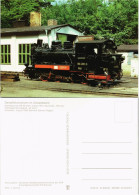 Dampflokomotive  Ostseebezirk Schmalspurlok BR 994631 DDR Eisenbahn  1984 - Trains