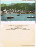 Postcard Funchal Stadtpartie - Madeira 1911 - Otros & Sin Clasificación