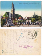 Cartoline Bozen Bolzano Walterplatz 1916  Gel Zensurstempel Bozen - Otros & Sin Clasificación