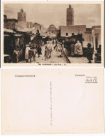 Kairouan القيروان KAIROUAN - Une Rue, Straßen Ansicht, Afrika 1910 - Túnez