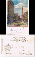 Postcard New York City Bowling Green. Tram 1904  Gel- Newark Nach Leutzsch - Autres & Non Classés