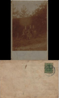 Ansichtskarte  Schüler An Der Brücke 1911   Gel. Stempel Fritzlar - Zonder Classificatie