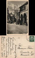 Ansichtskarte Heidelberg Schlosshof 1934  Gel. Bahnpost-Stempel - Heidelberg