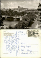 Postcard Prag Praha Panorama-Ansicht Blick Zur Prager Burg 1967 - Czech Republic