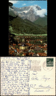 Garmisch-Partenkirchen Panorama-Ansicht Ort Und Alpen Berge 1969 - Garmisch-Partenkirchen