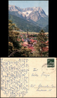 Garmisch-Partenkirchen Bergpanorama 1969  Gel. Bahnpoststempel München - Garmisch-Partenkirchen