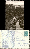 Saaleck-Bad Kösen Rudelsburg, Schlucht Brückem 1961   Mit DDR Landpoststempel - Sonstige & Ohne Zuordnung