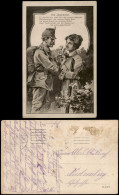 Ansichtskarte  Die Jägerbraut - Militaria WK1 Text 1918 - Weltkrieg 1914-18
