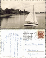 Ansichtskarte Plön Schloß Und Kirche, Segelboot 1966 - Other & Unclassified