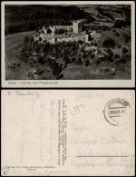 AK Kulmbach Luftbild Giechsches Schloss 1943  Gel. Feldpost Schesslitz - Kulmbach