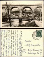 Ansichtskarte Traunstein Stadt Durch Das Viadukt 1953 - Traunstein