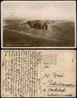 Ansichtskarte Helgoland (Insel) Luftbild Von Norden Bei Ruhiger See 1932 - Other & Unclassified