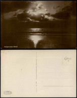 Ansichtskarte  Meer - Stimmungsbild Aufgehender Mond 1926 - Ohne Zuordnung