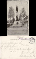 CPA Arras Atrecht Denkmal 1915  Gel. Feldpost WK1 Feld-Maschienen-Gewehr ZUg - Arras