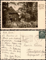 Ansichtskarte  Glückwunsch: Pfingsten, Fachwerkhaus - Backstein 1937 - Pentecost