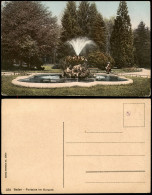 Ansichtskarte Baden-Baden Fontaine Im Kurpark 1913 - Baden-Baden