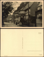 Postelwitz-Bad Schandau Straßen Ansicht Mit Wohnhäuser DDR AK 1955 - Bad Schandau