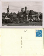 Ansichtskarte Stolpen Burg Ruine Stolpen Panorama Ansicht DDR AK 1955 - Stolpen